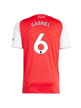 Arsenal Gabriel Magalhaes #6 Replika Hemmakläder 2025-26 Kortärmad